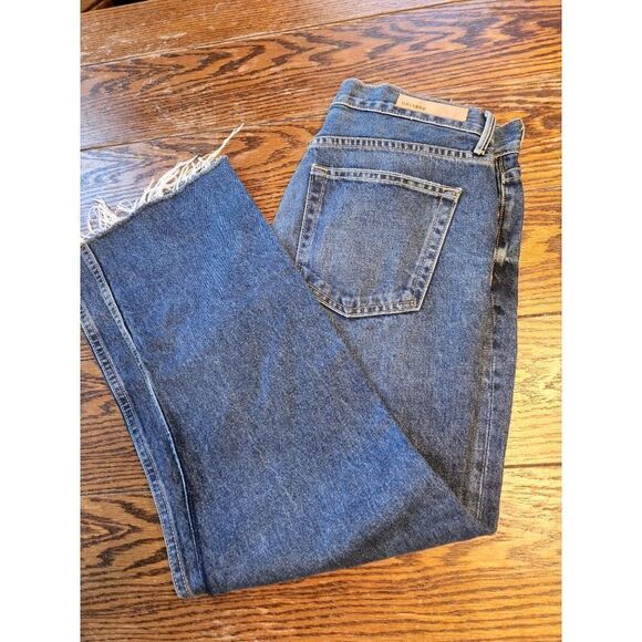 Grlfrnd Tatum Mid-Rise Micro Boot Jean in Only Lies sz 29 - Picture 2 of 6